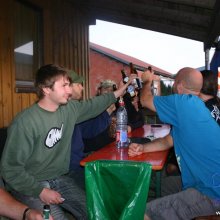 25 Jahre MCK - Zeltaufbau